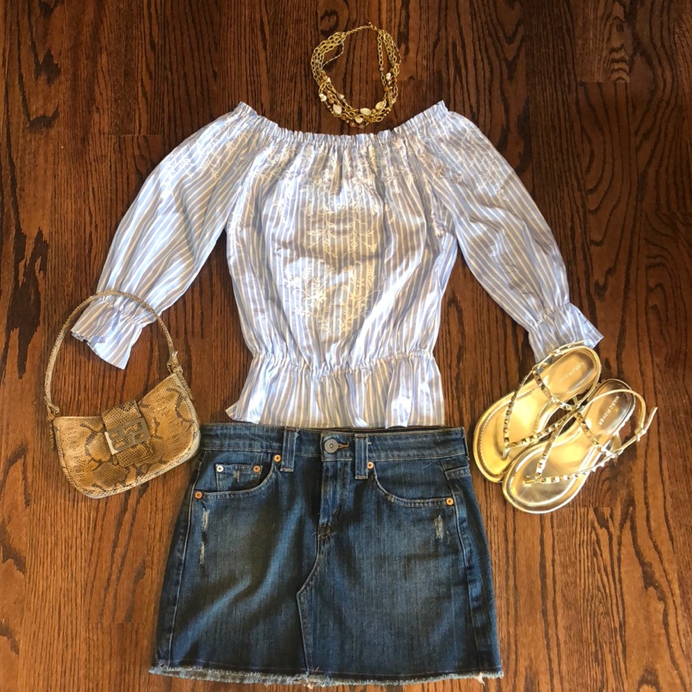 Levis denim skirt